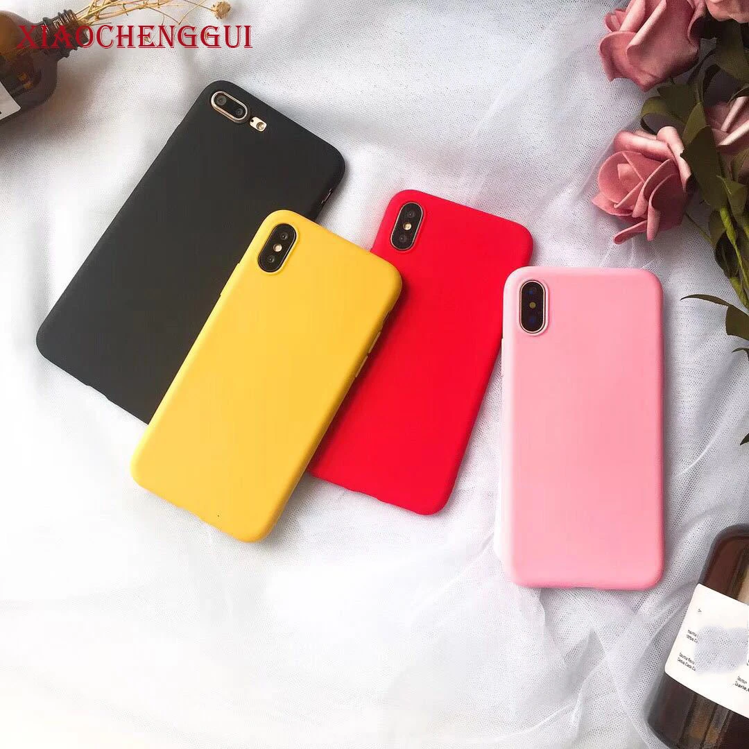 Luxury Soft Back Matte Color Cases for iPhone 7 plus 8 6 6s X XS max XR 5 5s SE Case Shockproof TPU Silicone Back Cover Capa
Luxury Soft Back Matte Color Cases for iPhone 7 plus 8 6 6s X XS max XR 5 5s SE Case Shockproof TPU Silicone Back Cover Capa