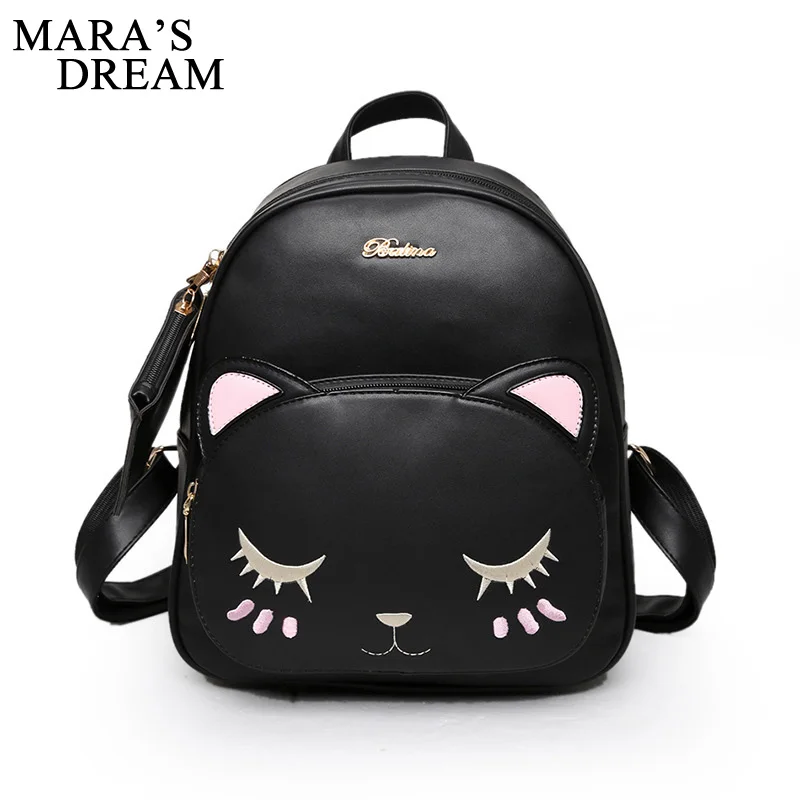 Mara's Dream 2018 Cat Backpack Women Cartoon School Bags Teenagers Girls PU Leather Women Backpack Mochila Female Sac A Dos
Mara's Dream 2018 Cat Backpack Women Cartoon School Bags Teenagers Girls PU Leather Women Backpack Mochila Female Sac A Dos