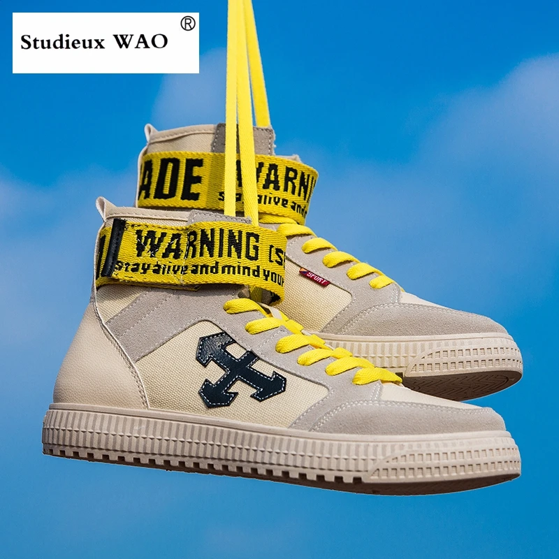 Skateboarding Shoes High Canvas Men Flat Sneakers Breathable Comfortable Sports Boots Street Trend Leisure Shoes Vogue Loculated
Skateboarding Shoes High Canvas Men Flat Sneakers Breathable Comfortable Sports Boots Street Trend Leisure Shoes Vogue Loculated