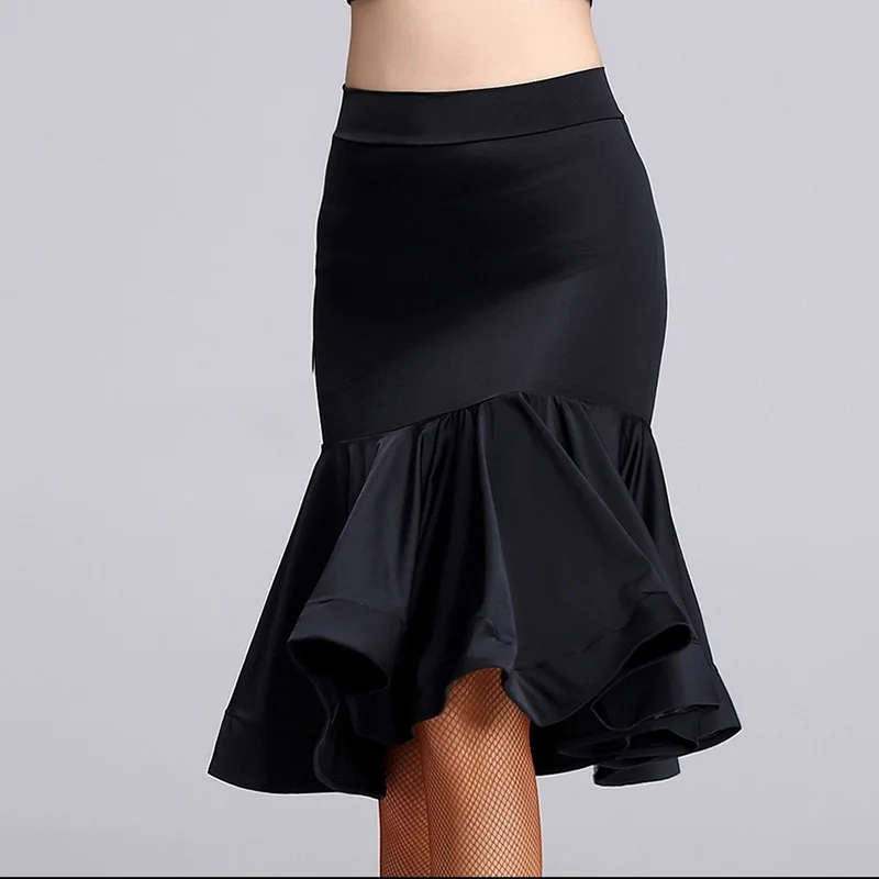 2019 Sexy Women Latin Dance Skirt Adult Ballroom Salsa Tango Rumba Cha Mermaid Skirt High Quality Black Latin Dance Wear Woman
2019 Sexy Women Latin Dance Skirt Adult Ballroom Salsa Tango Rumba Cha Mermaid Skirt High Quality Black Latin Dance Wear Woman