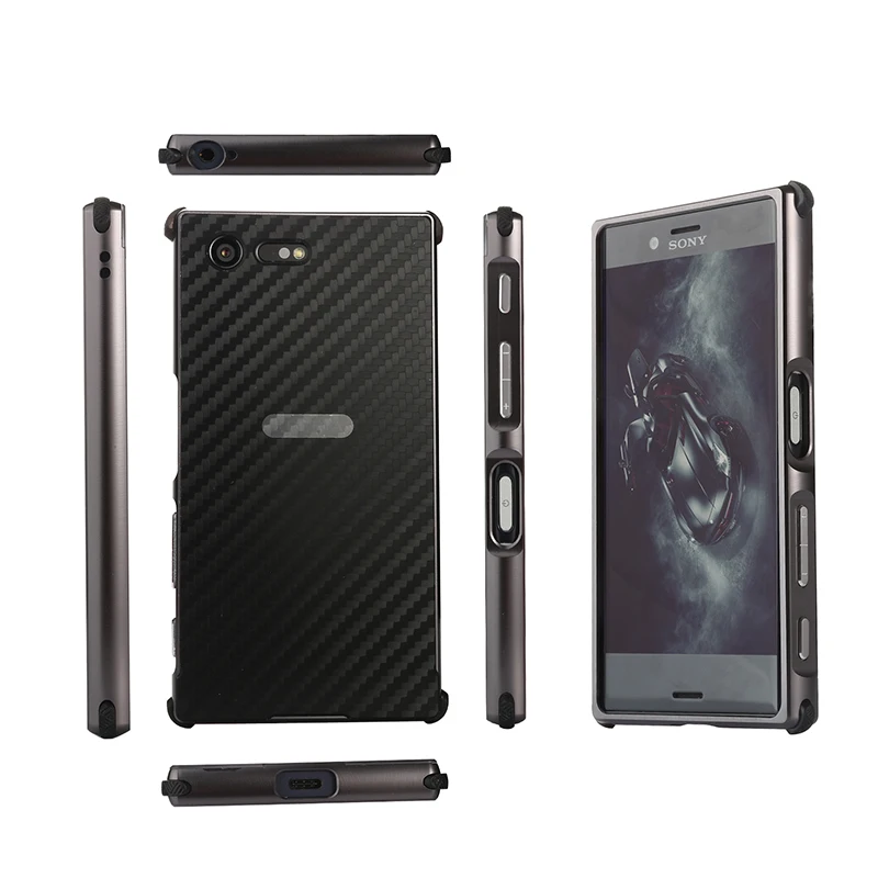 For Sony Xperia X Compact XZS XZ1 XA1 Ultra Case Metal Frame+Carbon Fiber Back PC Hard Cover for Xperia XZ Premium Thin Coque
For Sony Xperia X Compact XZS XZ1 XA1 Ultra Case Metal Frame+Carbon Fiber Back PC Hard Cover for Xperia XZ Premium Thin Coque