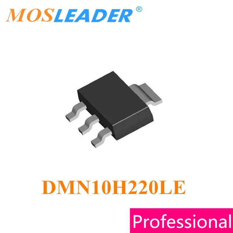 Mosleader DMN10H220LE SOT223 100PCS 1000PCS DMN10H220 100V 2.3A N-Channel Made in China High quality
Mosleader DMN10H220LE SOT223 100PCS 1000PCS DMN10H220 100V 2.3A N-Channel Made in China High quality