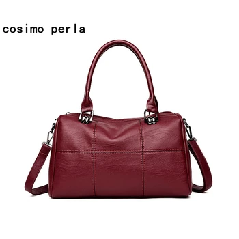 Fashion Elegant Pillow Boston Handbags Shoulder Crossbody Bags for Women 2020 Famous Designer PU Leather Small Totes Sac a Main
Fashion Elegant Pillow Boston Handbags Shoulder Crossbody Bags for Women 2020 Famous Designer PU Leather Small Totes Sac a Main