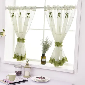 Kitchen Short Curtains Roman Blinds White Sheer Tulle Panel Window Treatment Door Curtains Small Curtain For Home Decor DL013T3
Kitchen Short Curtains Roman Blinds White Sheer Tulle Panel Window Treatment Door Curtains Small Curtain For Home Decor DL013T3