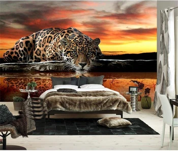 3d wallpaper custom photo non-woven mural Leopard water reflection 3d wall murals wallpaper for wall room decoration painting
3d wallpaper custom photo non-woven mural Leopard water reflection 3d wall murals wallpaper for wall room decoration painting