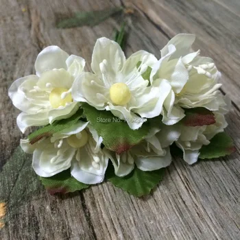 2014 NEW 3cm (72pcs/lot) head white color Mulberry cloth Flower Bouquet/wire stem/ Scrapbooking artificial flowers
2014 NEW 3cm (72pcs/lot) head white color Mulberry cloth Flower Bouquet/wire stem/ Scrapbooking artificial flowers