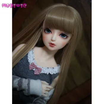Handmade baby doll wig hair Flax gold Long straight with Blunt bangs for 1/3 BJD/SD dolls wigs accessories
Handmade baby doll wig hair Flax gold Long straight with Blunt bangs for 1/3 BJD/SD dolls wigs accessories