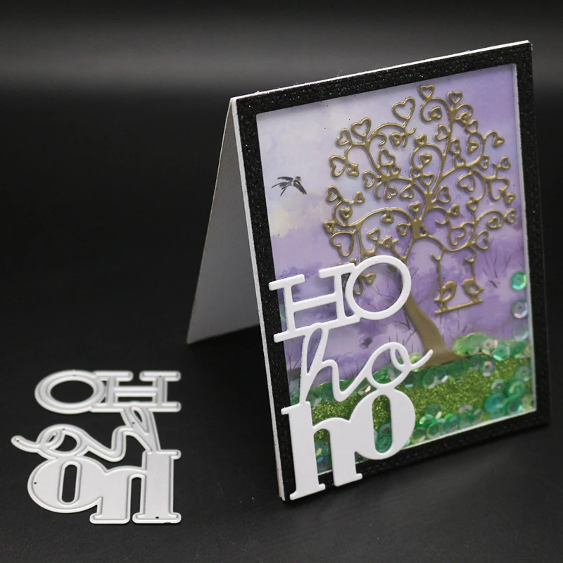 ZhuoAng "HO" Metal Cutting Dies for Scrapbooking Photo Album Embossing DIY Paper Cards Making Decorative Stencil Craft
ZhuoAng "HO" Metal Cutting Dies for Scrapbooking Photo Album Embossing DIY Paper Cards Making Decorative Stencil Craft
