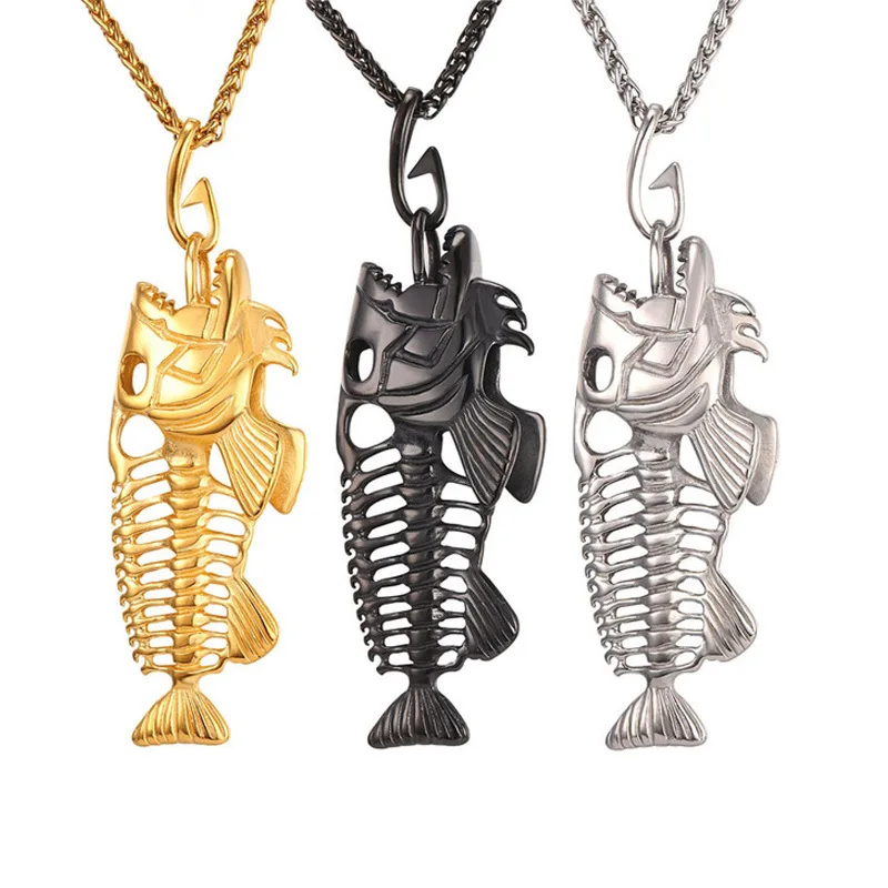 Necklace For Women Silver Plated Fashion Charm Jewelry Trend Pendant Girls Men Gift Fish Bones Vintage Black
Necklace For Women Silver Plated Fashion Charm Jewelry Trend Pendant Girls Men Gift Fish Bones Vintage Black