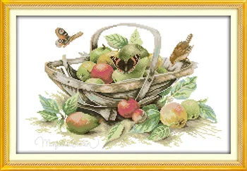 Fruit basket and tutterfly Printed Canvas DMC Counted Chinese Cross Stitch Kits printed Cross-stitch set Embroidery Needlework
Fruit basket and tutterfly Printed Canvas DMC Counted Chinese Cross Stitch Kits printed Cross-stitch set Embroidery Needlework