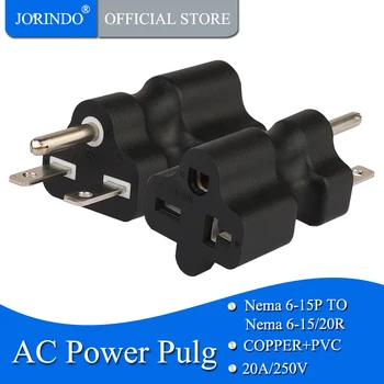 JORINDO 6-15P TO 6-15R, 6-15P Male to Nema 6-15/20R Comb Female AC Adapter, 15Amp 250V to 20Amp AC Power Adapter,6-15P TO 6-20R
JORINDO 6-15P TO 6-15R, 6-15P Male to Nema 6-15/20R Comb Female AC Adapter, 15Amp 250V to 20Amp AC Power Adapter,6-15P TO 6-20R