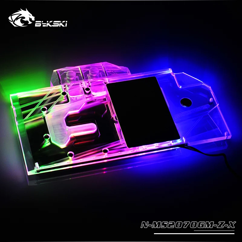 Bykski N MS2070GM Z X GPU для MSI GeForce RTX2070 GAMING 8G|Жидкостные системы охлаждения| |