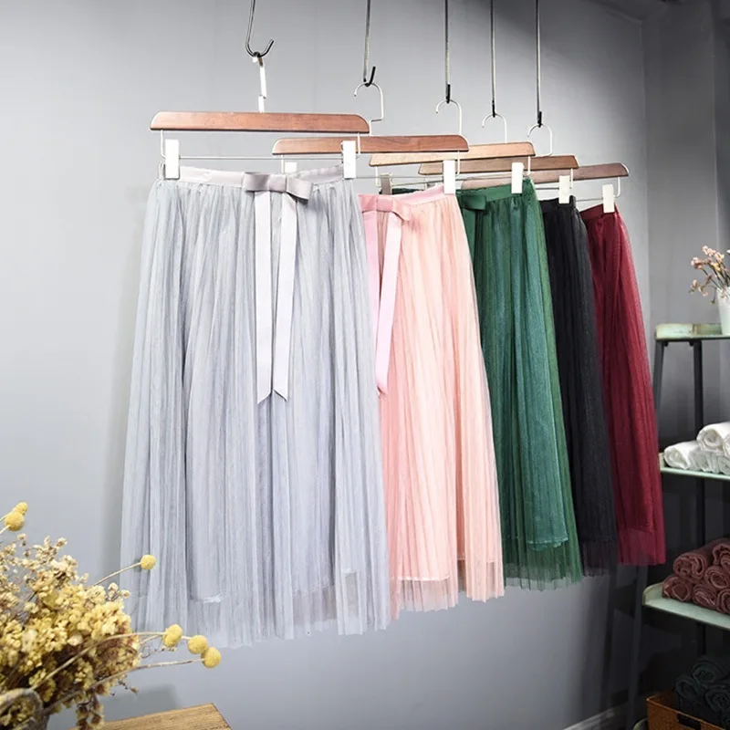 2019 Sale New Arrival Mesh Japan Style Bow Tutu Saia Longa Edition Veil Skirts Long Yarn In The Gauze Skirt Of Bitter Fleabane
2019 Sale New Arrival Mesh Japan Style Bow Tutu Saia Longa Edition Veil Skirts Long Yarn In The Gauze Skirt Of Bitter Fleabane