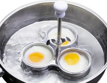 1PC Stainless Steel Egg Poacher Non-stick Egg Cooker Poached Baking Kitchen Tool Pancake Maker Kitchen Steamer Cookware OK 0911 
1PC Stainless Steel Egg Poacher Non-stick Egg Cooker Poached Baking Kitchen Tool Pancake Maker Kitchen Steamer Cookware OK 0911