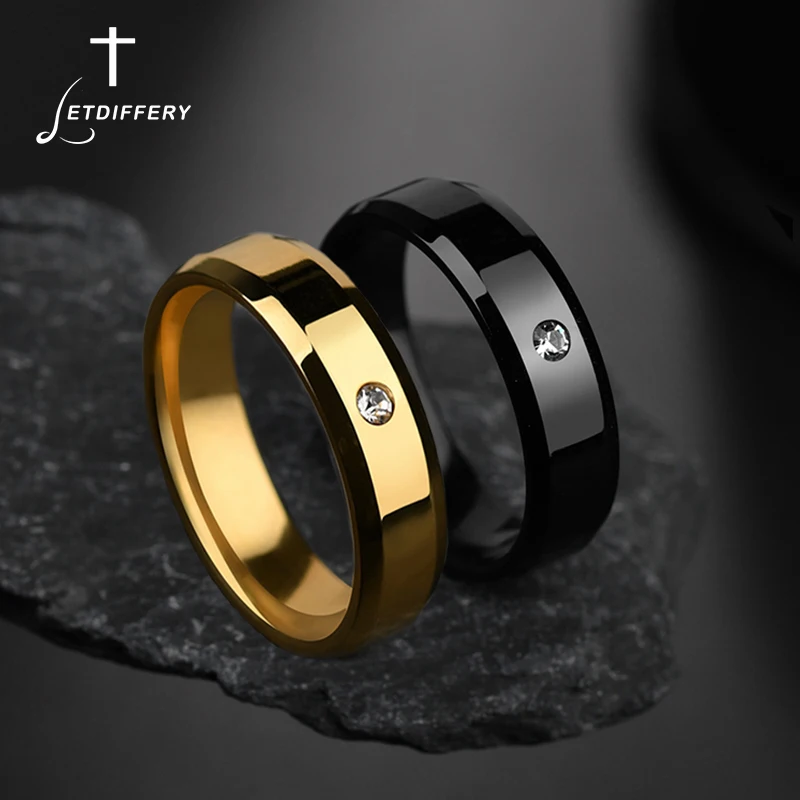 Letdiffery Stainless Steel Simple Women Rings Clear Cubic Zirconia Wedding Rings for Women Birthday Gift
Letdiffery Stainless Steel Simple Women Rings Clear Cubic Zirconia Wedding Rings for Women Birthday Gift