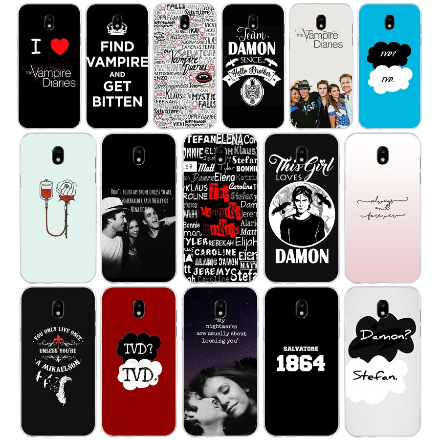 124SD The Vampire Diaries 02 Soft Silicone Tpu Cover phone Case for Samsung j3 j5 j7 2015 2016 17 j2 prime j6 Plus 2018
124SD The Vampire Diaries 02 Soft Silicone Tpu Cover phone Case for Samsung j3 j5 j7 2015 2016 17 j2 prime j6 Plus 2018