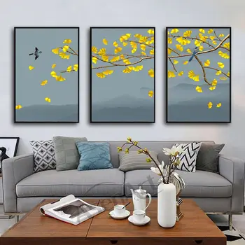 Wall Art autumn Ginkgo Leaf Picture 3 Panel Vintage Oil Painting Canvas Prints poster Home Decor Posters for Bedroom Living Room
Wall Art autumn Ginkgo Leaf Picture 3 Panel Vintage Oil Painting Canvas Prints poster Home Decor Posters for Bedroom Living Room
