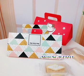 22X11X9.5CM Pink triangular portable Candy Box,Biscuits candies Pancakes boxes pastry packaging boxes 100 pieces/lot
22X11X9.5CM Pink triangular portable Candy Box,Biscuits candies Pancakes boxes pastry packaging boxes 100 pieces/lot