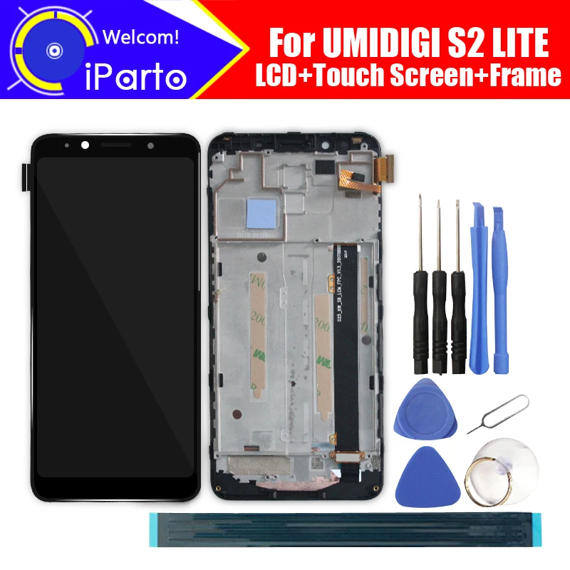 6.0 inch UMIDIGI S2 LITE LCD Display+Touch Screen Digitizer+Frame Assembly 100% Original LCD+Touch Digitizer for UMIDIGI S2 LITE
6.0 inch UMIDIGI S2 LITE LCD Display+Touch Screen Digitizer+Frame Assembly 100% Original LCD+Touch Digitizer for UMIDIGI S2 LITE