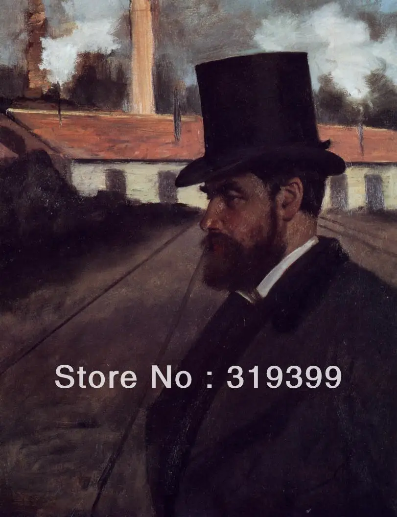 100% handmade Oil Painting Reproduction on Linen Canvas,Henri Rouart in front of Factory by edgar degas ,Free DHL Shipping
100% handmade Oil Painting Reproduction on Linen Canvas,Henri Rouart in front of Factory by edgar degas ,Free DHL Shipping