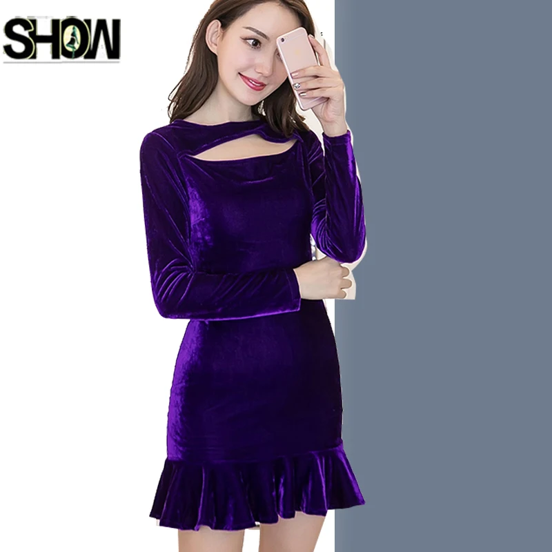 Ruffled Dresses New Hot Women Korean Style Hot Club Party Mermaid Slim Cute Mini Tunic Bandage Pencil Purple Little Black Dress
Ruffled Dresses New Hot Women Korean Style Hot Club Party Mermaid Slim Cute Mini Tunic Bandage Pencil Purple Little Black Dress