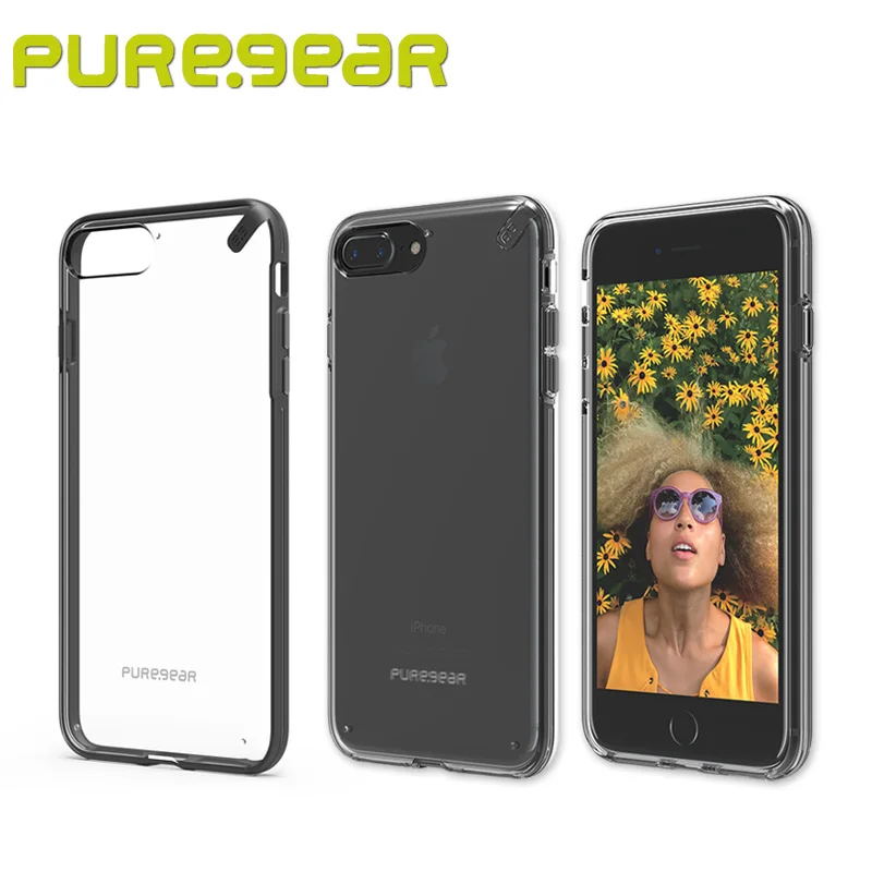 Puregear оригинальный тонкий прозрачный корпус анти шок Прозрачный чехол для iPhone 8/7