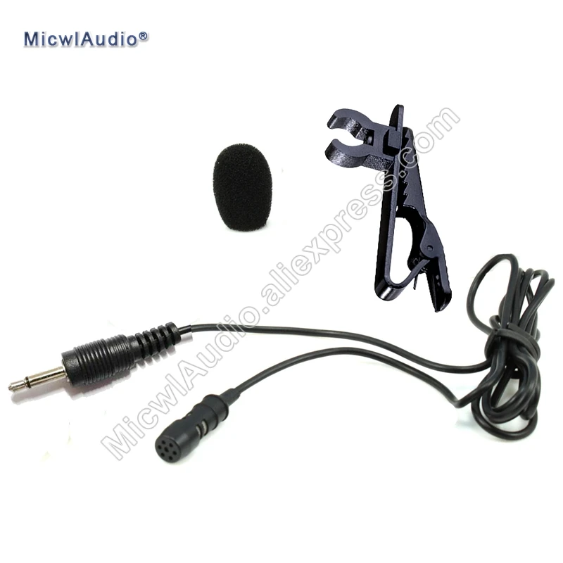 Condenser Standard 3.5mm Lavalier Microphone Lapel Mono-7 Black MicwlAudio LA-008
Condenser Standard 3.5mm Lavalier Microphone Lapel Mono-7 Black MicwlAudio LA-008