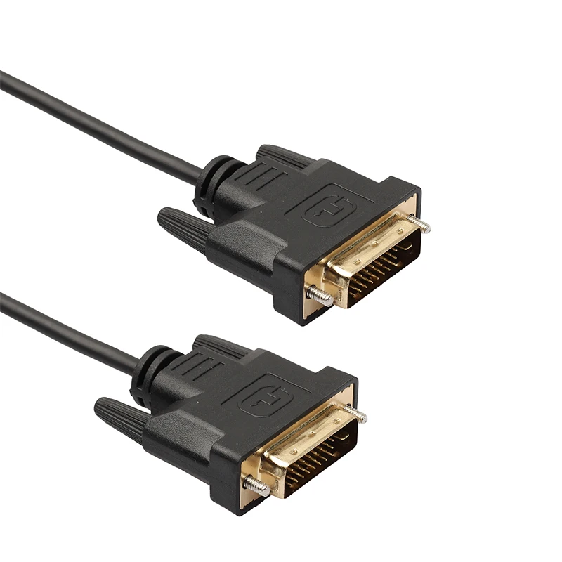 High Speed DVI Cable 1M 1.8M 3M 5M Gold Plated Plug Male TO Male DVI TO DVI 24+1 Cable for LCD DVD HDTV HD Camcorder PS3 
High Speed DVI Cable 1M 1.8M 3M 5M Gold Plated Plug Male TO Male DVI TO DVI 24+1 Cable for LCD DVD HDTV HD Camcorder PS3