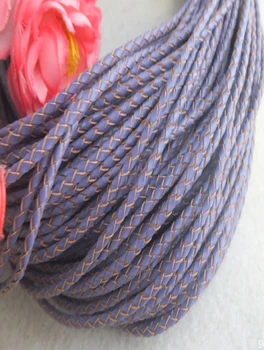Wholesale 50 meters Fashion Jewelry Making Findings 3mm Purple Braided Leather Cord
Wholesale 50 meters Fashion Jewelry Making Findings 3mm Purple Braided Leather Cord