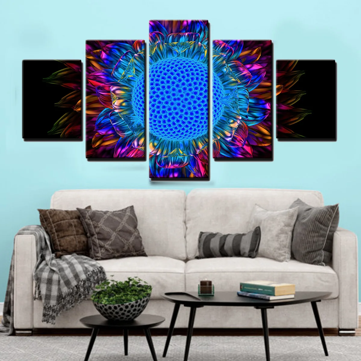 5PCS Wall Art Pictures Home Decor HD Prints Canvas Framework Abstract Sunflower Petal Paintings Sunburst Daisy Flower Poster
5PCS Wall Art Pictures Home Decor HD Prints Canvas Framework Abstract Sunflower Petal Paintings Sunburst Daisy Flower Poster