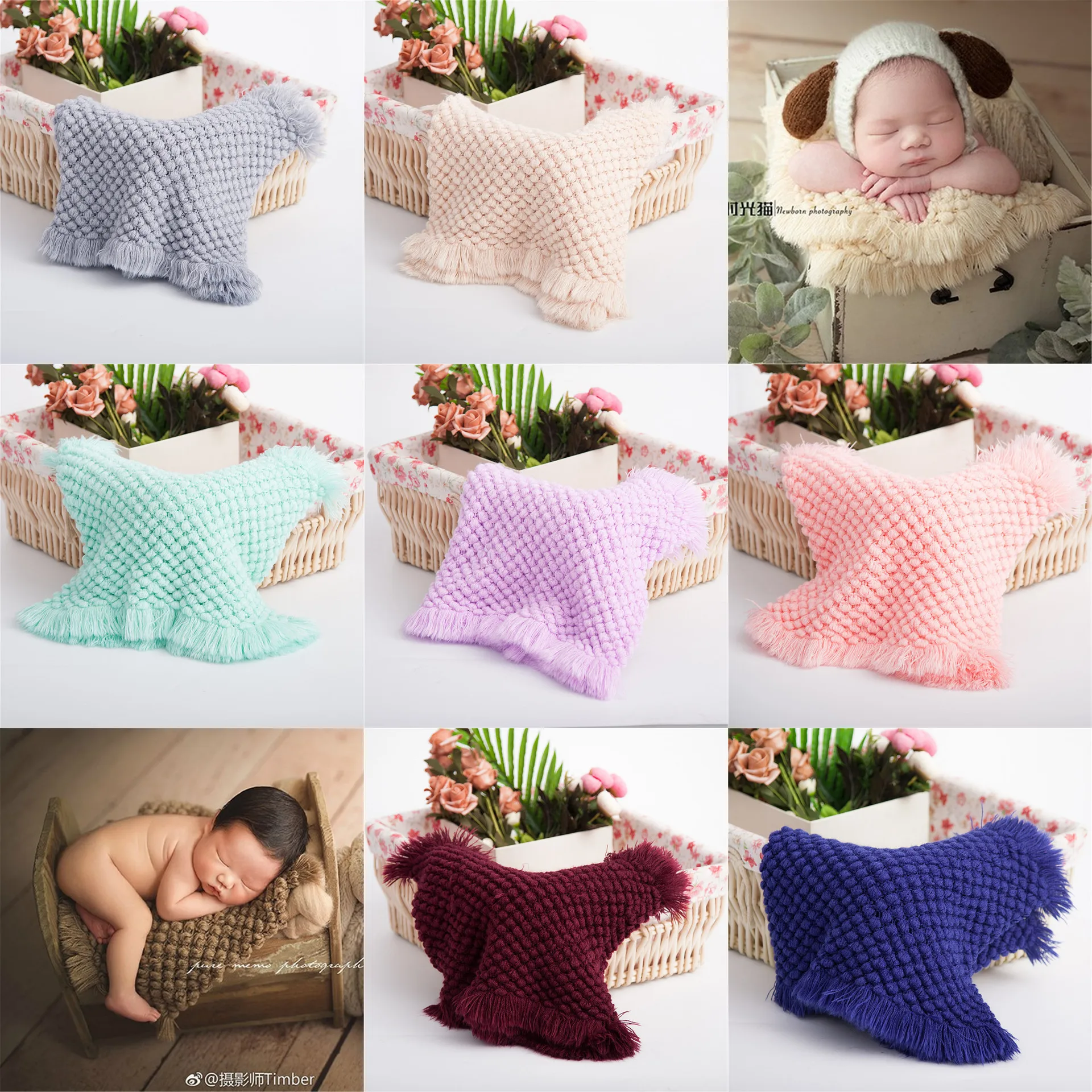 Ins Style Newborn Baby Photography Props Blanket Baby Photo Shoot Studio Cushion Props Infant bebe fotografia Accessories
Ins Style Newborn Baby Photography Props Blanket Baby Photo Shoot Studio Cushion Props Infant bebe fotografia Accessories
