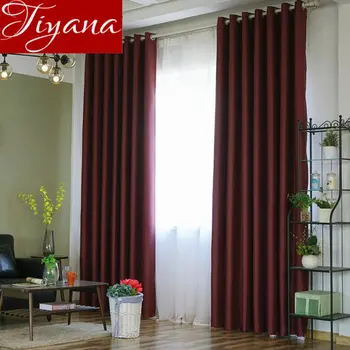 Window Bedroom Solid Curtains Burgundy Kitchen Voile White Sheer Fabrics Curtain for Living Room Blackout Curtain X090 #30
Window Bedroom Solid Curtains Burgundy Kitchen Voile White Sheer Fabrics Curtain for Living Room Blackout Curtain X090 #30
