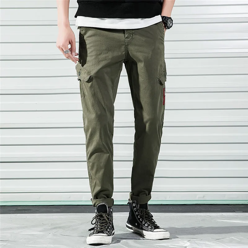 2019 New Men Casual Pants Cotton Men's Summer Casual Multi Pocket Zipper Cargo Pants Military Overall Outdoor Streetwear
2019 New Men Casual Pants Cotton Men's Summer Casual Multi Pocket Zipper Cargo Pants Military Overall Outdoor Streetwear