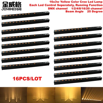 Free Shipping 16pcs/lot 16x3w Yellow Color Cree Led Wall Washer DMX 25 Degree Beam Indoor Flood Light Running Function
Free Shipping 16pcs/lot 16x3w Yellow Color Cree Led Wall Washer DMX 25 Degree Beam Indoor Flood Light Running Function