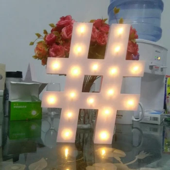 Wooden Letters Alphabet LED Lamp Sign Marquee Light Up Night LED Grow Light Wall Decoration For Bedroom Wedding Ornaments Lights
Wooden Letters Alphabet LED Lamp Sign Marquee Light Up Night LED Grow Light Wall Decoration For Bedroom Wedding Ornaments Lights