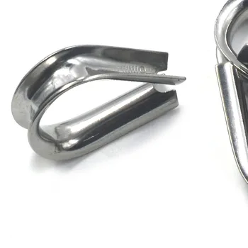 30Pcs Winch Wire Loop, Silver Tone M8 304 Stainless Steel Galvanized Wire Cable Rope Thimble
30Pcs Winch Wire Loop, Silver Tone M8 304 Stainless Steel Galvanized Wire Cable Rope Thimble