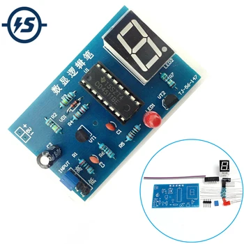 Electronic DIY Kit IC Tester CD4511BE Digital LED Tester Meter Logic Pen Kit for Sensor Amplifier DC Gain
Electronic DIY Kit IC Tester CD4511BE Digital LED Tester Meter Logic Pen Kit for Sensor Amplifier DC Gain