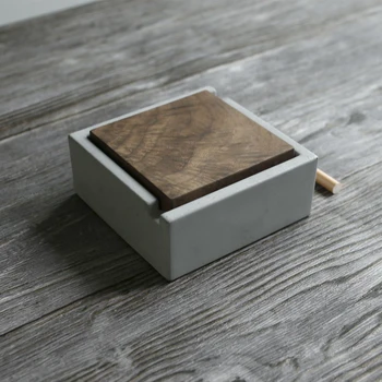 Ashtray creative simple cement ashtray European and American hotel home personality concrete art ashtray and smoking accessories
Ashtray creative simple cement ashtray European and American hotel home personality concrete art ashtray and smoking accessories
