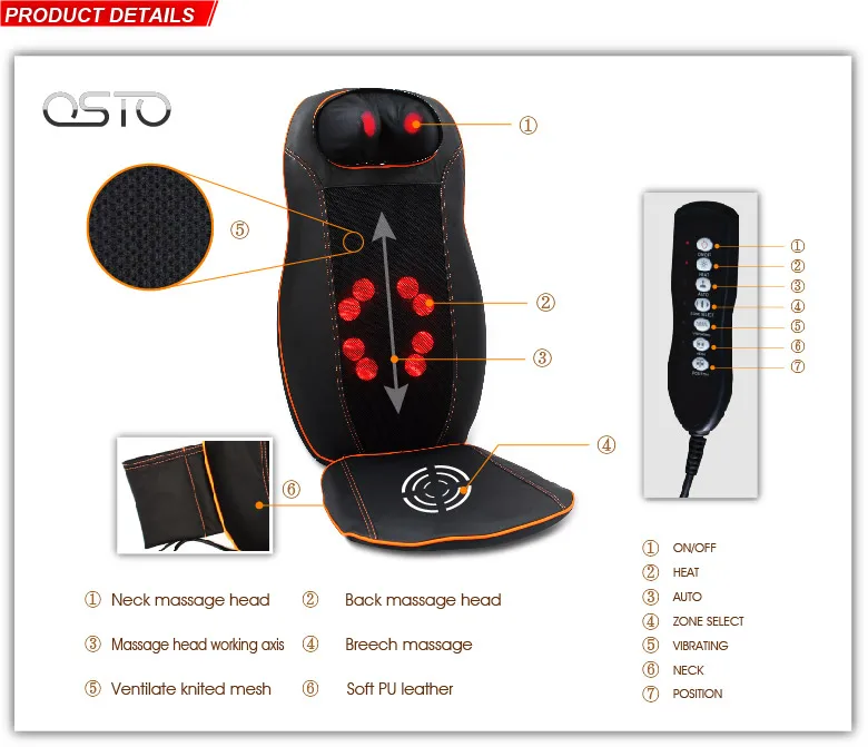 Насадка для массажера le Wand SHIATSU купить со скидкой в секс шопе  Вибраторы  Сумки, насадки для игрушек