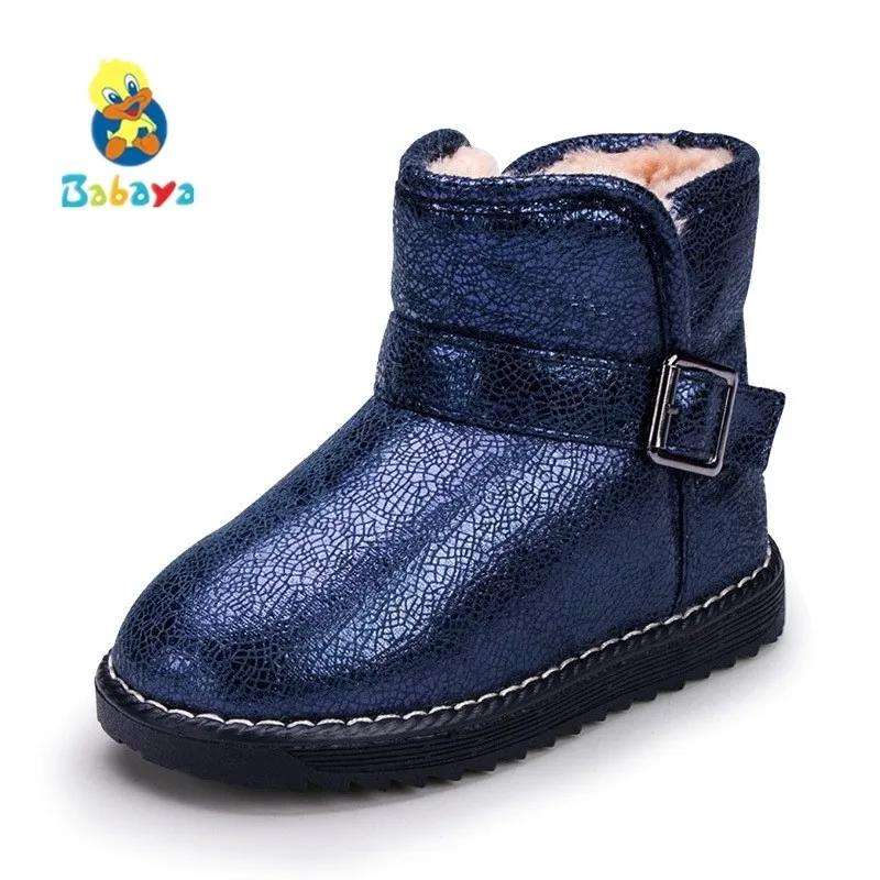 2018 Winter Artificial Leather Children Boots Girls Shoes Boys Plus Velvet Fashion Baby Waterproof Cotton Snow Boots Kids Warm
2018 Winter Artificial Leather Children Boots Girls Shoes Boys Plus Velvet Fashion Baby Waterproof Cotton Snow Boots Kids Warm