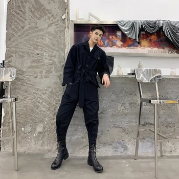 Men Hip Hop Casual Green Black Harem Pant Harajuku Vintage Fashion Streetwear Male Long Sleeve Overalls Jumpsuit Trousers
Men Hip Hop Casual Green Black Harem Pant Harajuku Vintage Fashion Streetwear Male Long Sleeve Overalls Jumpsuit Trousers