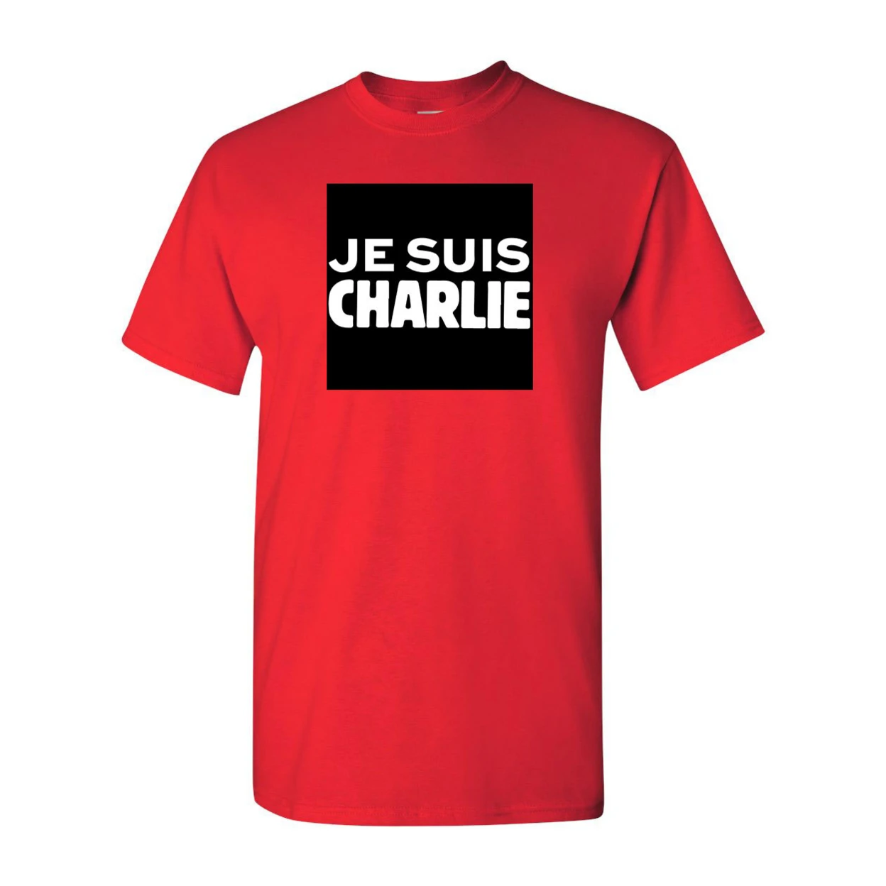 Je Suis Charlie France Freedom Bold DT Adult T-Shirt Tee 1922 (2)