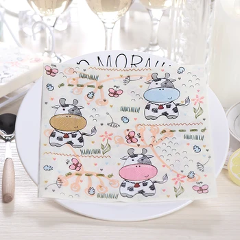 20 Vintage napkin paper tissue print cute cow decoupage wedding serviette Anniversary kid birthday party handkerchief decor
20 Vintage napkin paper tissue print cute cow decoupage wedding serviette Anniversary kid birthday party handkerchief decor