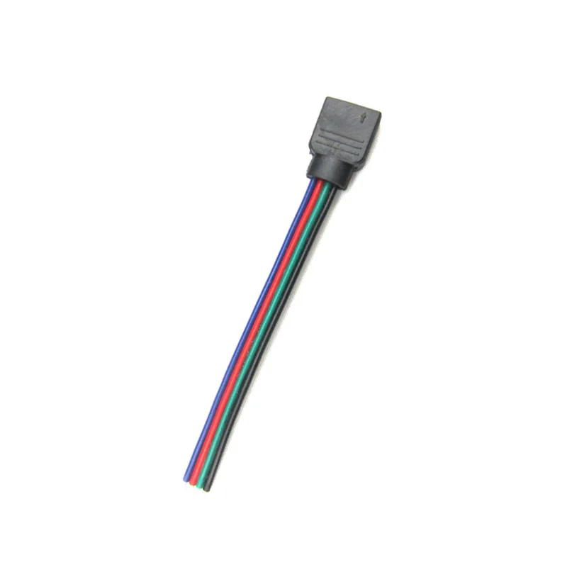 1Pcs 4pin Female No Soldering extension Cable 10cm 15cm led strip Connector extension Wire Cable For 5050 3528 RGB LED Strip
1Pcs 4pin Female No Soldering extension Cable 10cm 15cm led strip Connector extension Wire Cable For 5050 3528 RGB LED Strip