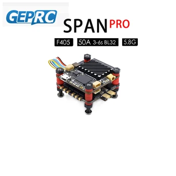 GEPRC SPAN PRO F4 BL32 50A Flytower STM32F405 168M F4 Flight Controller+3~6S 50A 4in1 ESC+48CH 5.8G VTX for FPV Quadcopter Dron
GEPRC SPAN PRO F4 BL32 50A Flytower STM32F405 168M F4 Flight Controller+3~6S 50A 4in1 ESC+48CH 5.8G VTX for FPV Quadcopter Dron
