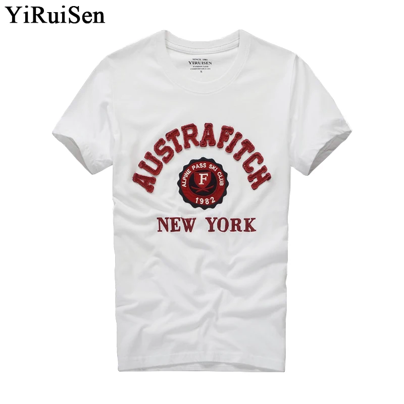 2017 Summer Hot Sell 100% Cotton Soft T Shirt Men Fashion American Style Casual Tops Tees YiRuiSen Brand Clothing Man
2017 Summer Hot Sell 100% Cotton Soft T Shirt Men Fashion American Style Casual Tops Tees YiRuiSen Brand Clothing Man