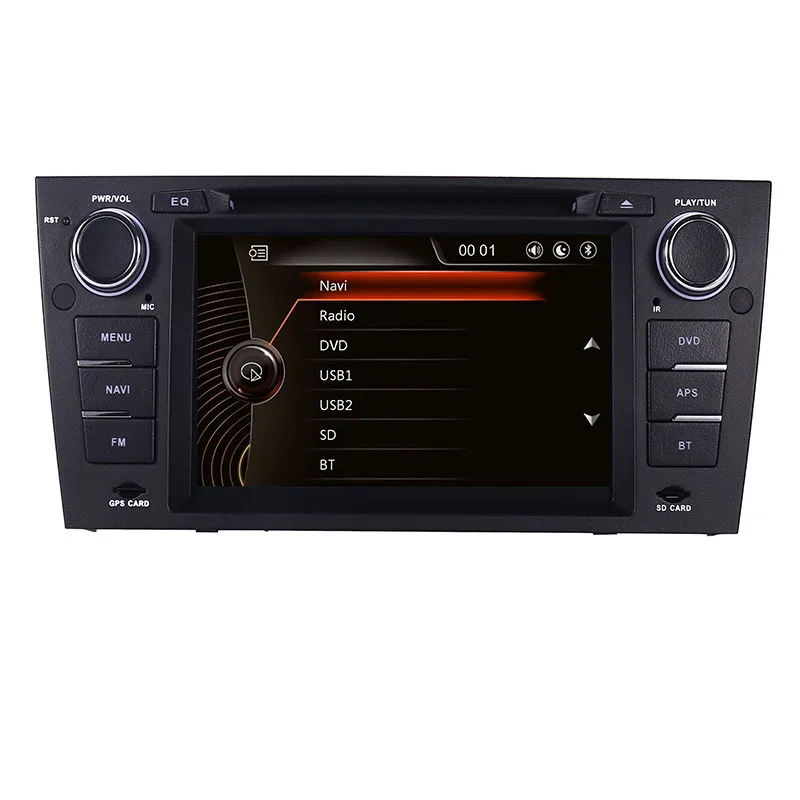 В наличии 7 &quotAndroid 10 автомобильный DVD плеер для BMW E90 E91 E92 с 3G GPS Bluetooth Радио RDS USB SD Canbus