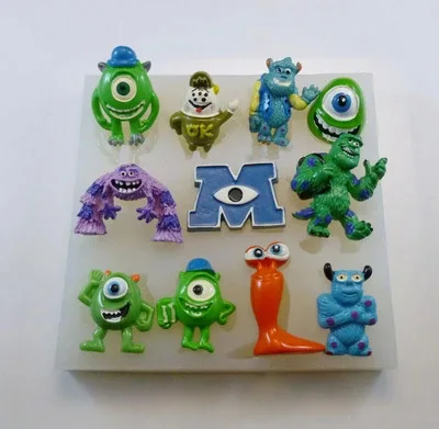 Turn sugar monster university cartoon chocolate mould Big eye interesting mold diy cake decoration mode
Turn sugar monster university cartoon chocolate mould Big eye interesting mold diy cake decoration mode