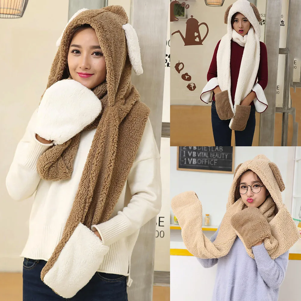 Ladies Faux Fur Winter Warm Fluffy Hood Scarf Hat Snood Pocket Hats Gloves Ears winter cap
Ladies Faux Fur Winter Warm Fluffy Hood Scarf Hat Snood Pocket Hats Gloves Ears winter cap