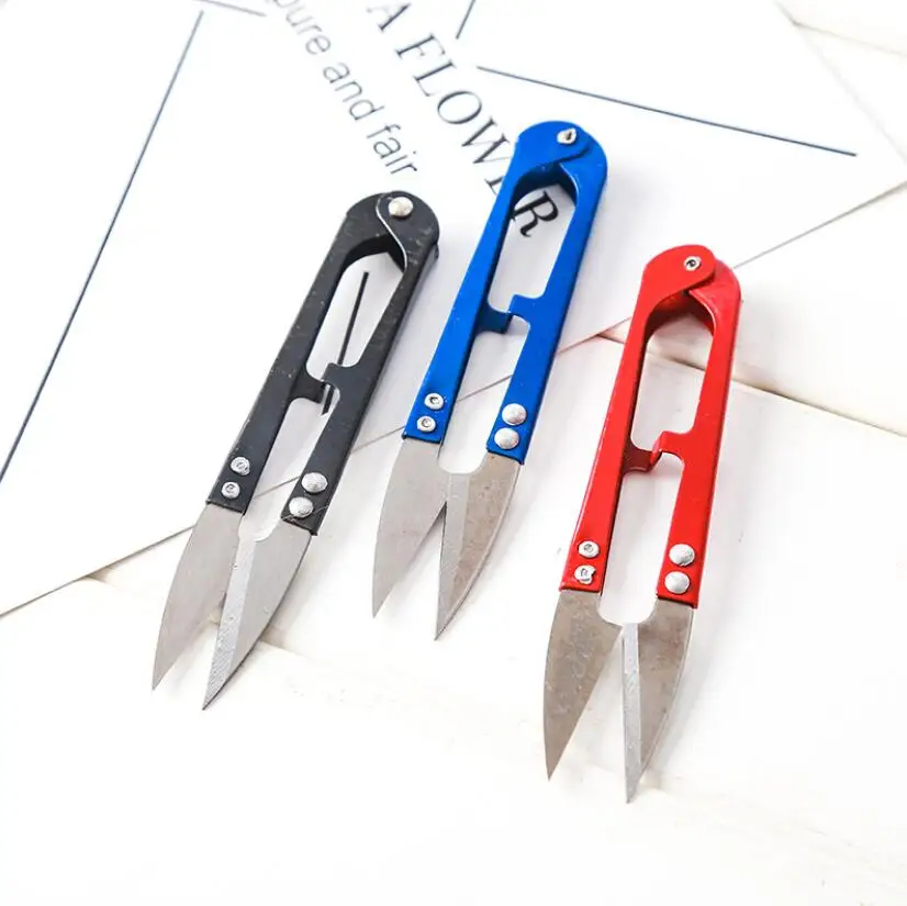 1 Pcs Mini Sewing Scissors Nippers U Shape Clippers Yarn Stainless Steel Embroidery craft Scissors Tailor color random shipment
1 Pcs Mini Sewing Scissors Nippers U Shape Clippers Yarn Stainless Steel Embroidery craft Scissors Tailor color random shipment